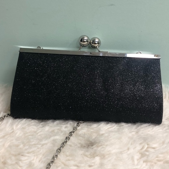 Jessica McClintock Glitter Crossbody (PM137) - Picture 3 of 5